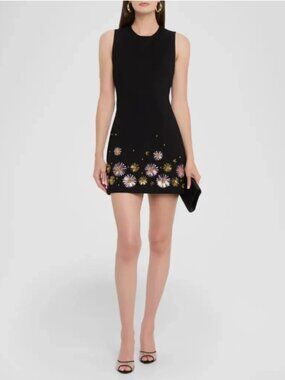 STAUD | Dresses | V53 Staud Kennedy Dress Metallic Bloom Us | Poshmark